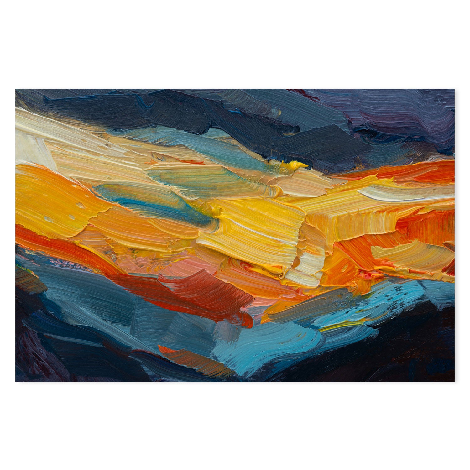 Playing With Fire, Style B , Hand-painted Canvas