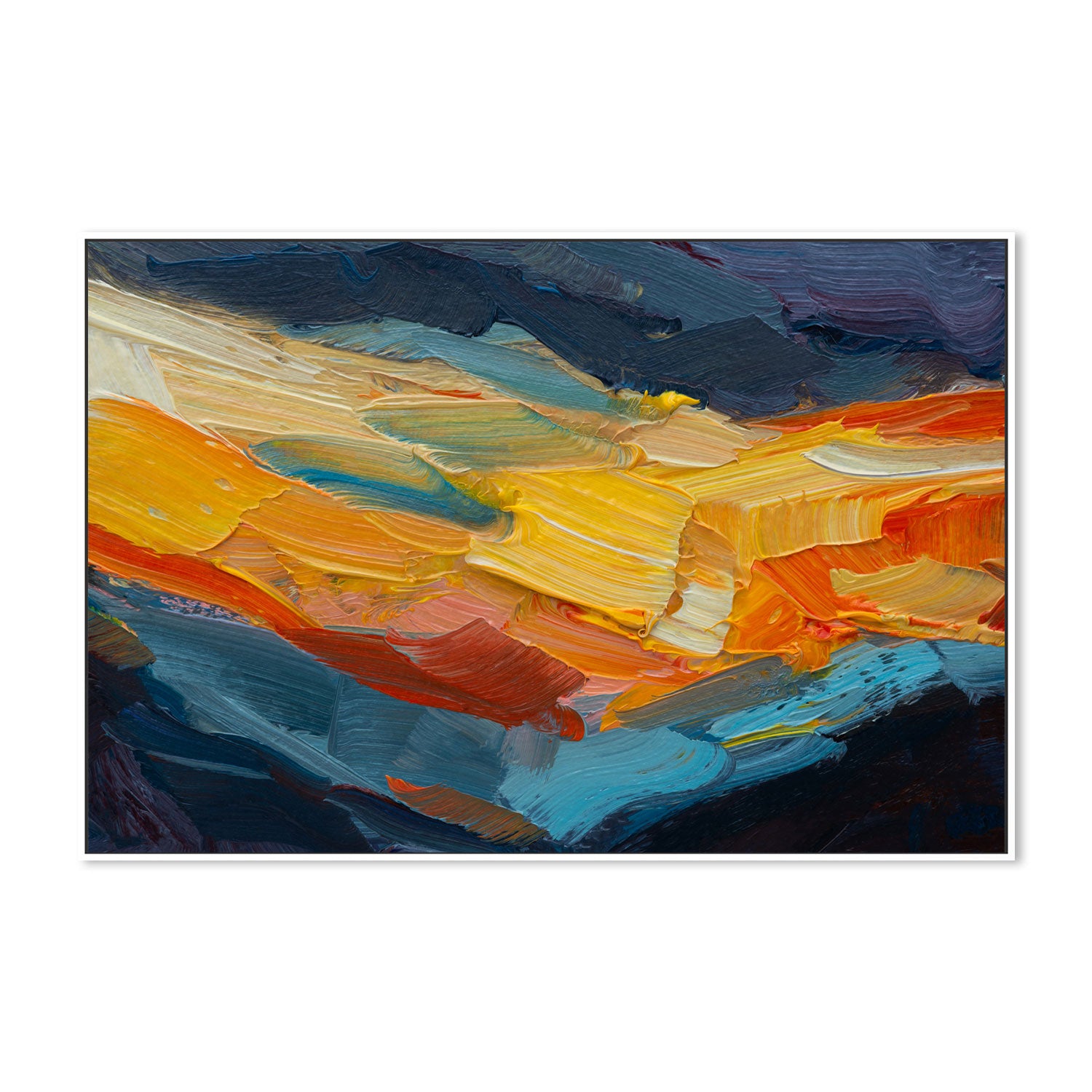 Playing With Fire, Style B , Hand-painted Canvas