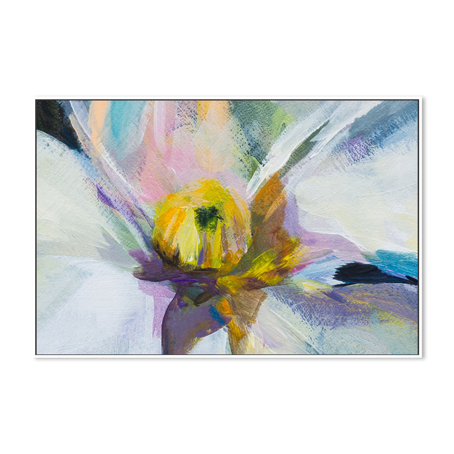 Daisy Centre, Style A , Hand-painted Canvas
