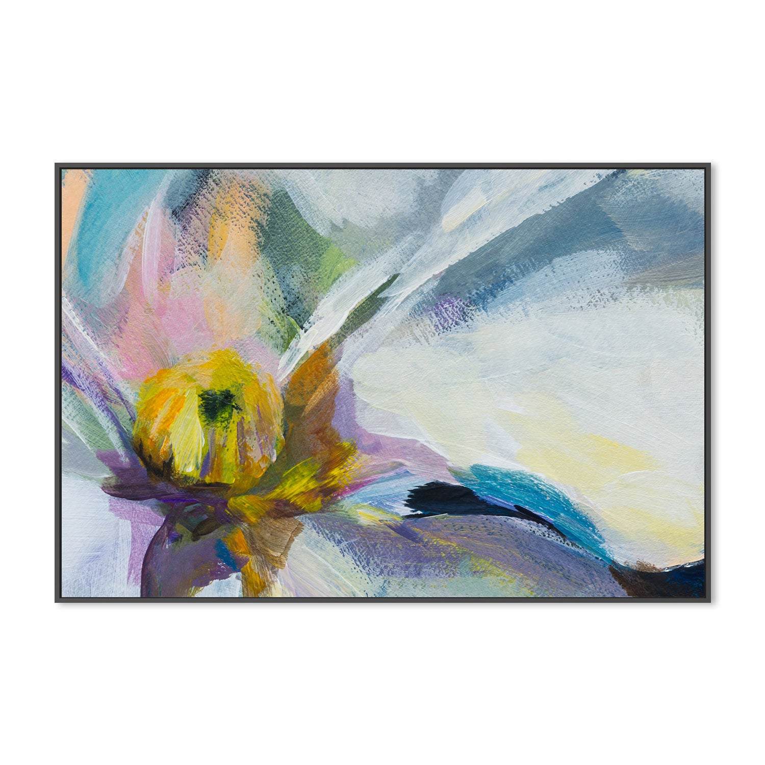 Daisy Centre, Style B , Hand-painted Canvas