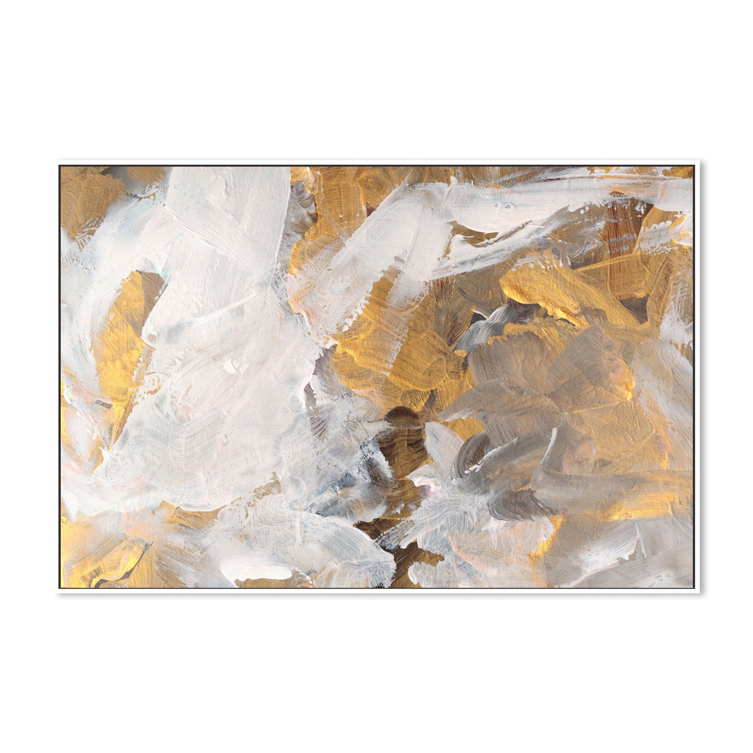 Golden Autumn Colours , Hand-painted Canvas
