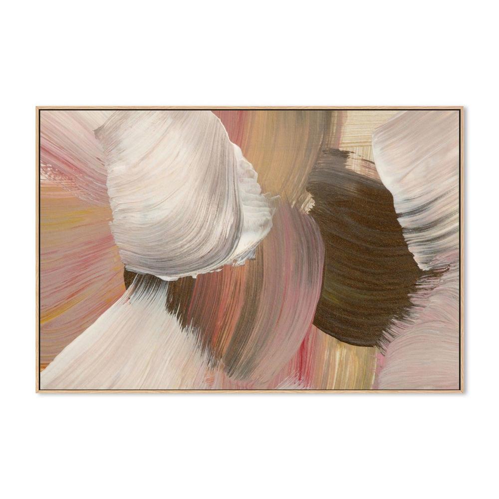 Blushing , Hand-painted Canvas