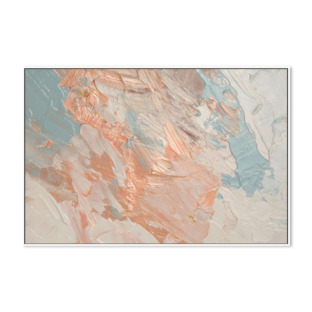 Pastel Passion , Hand-painted Canvas