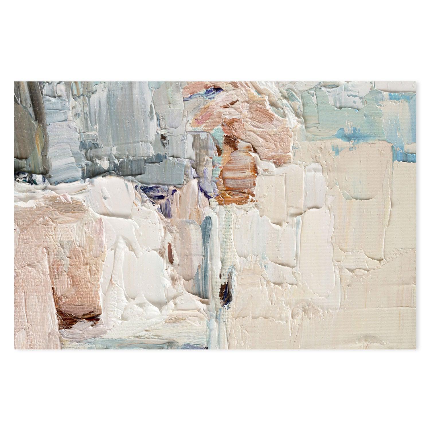 Lovers Pastel , Hand-painted Canvas