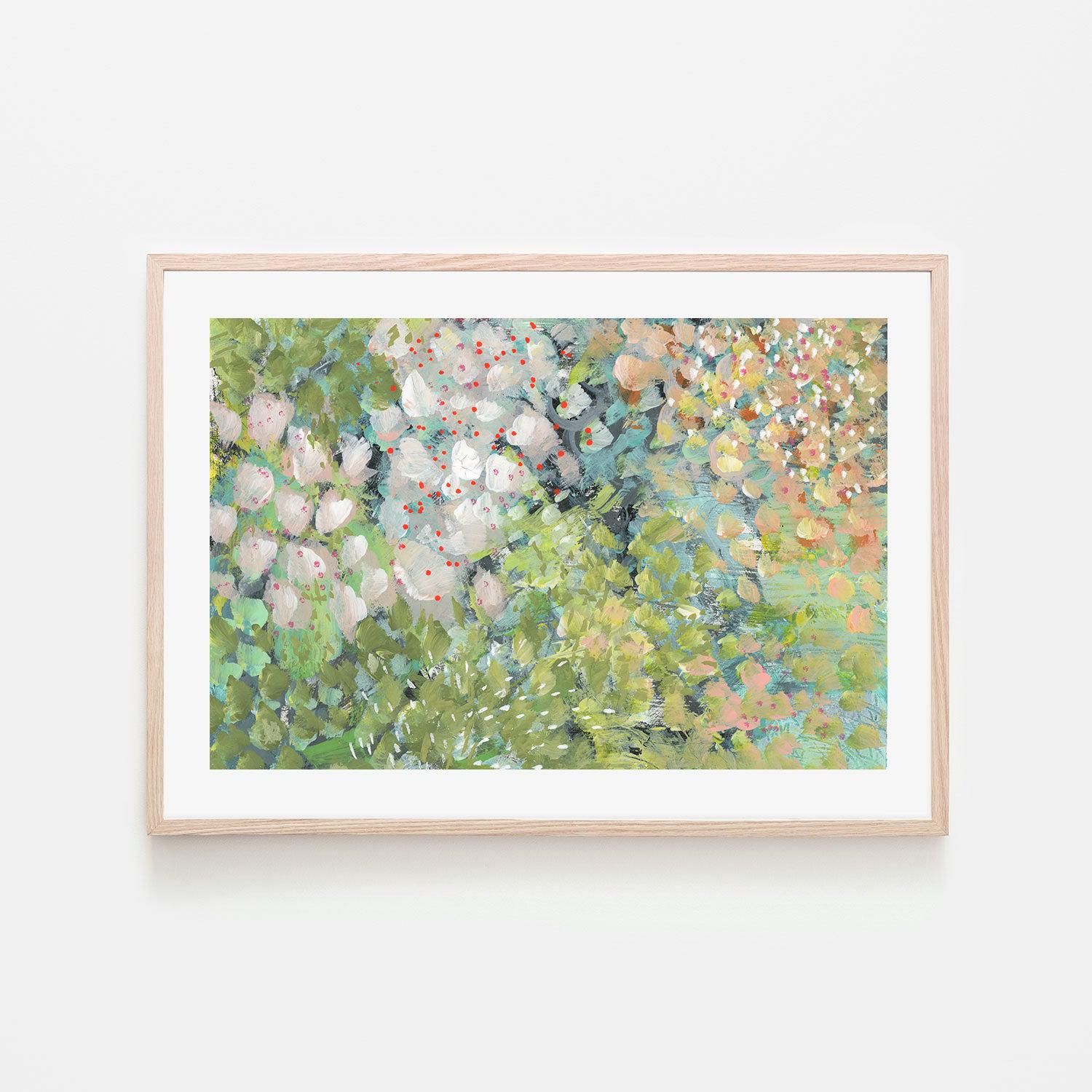 Nanas Garden , Hand-painted Canvas