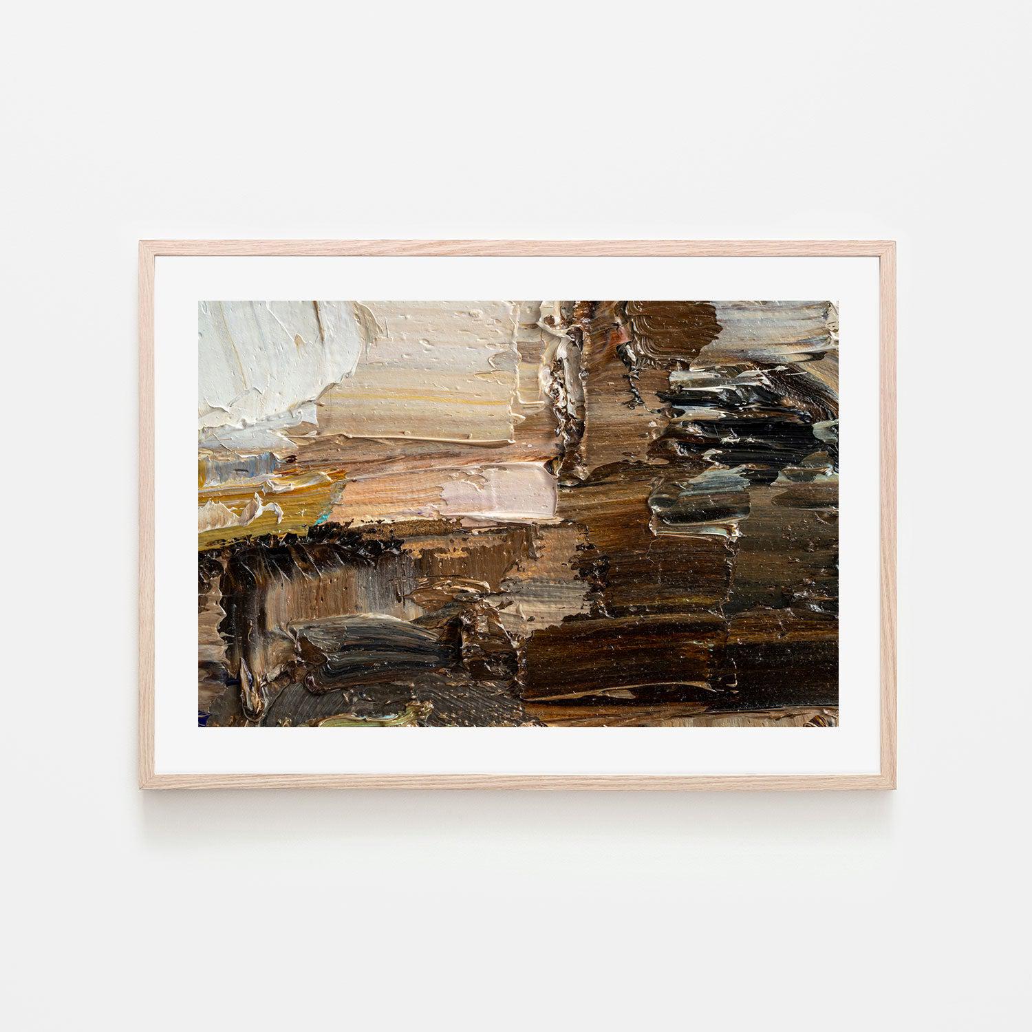 Brown Ambition , Hand-painted Canvas