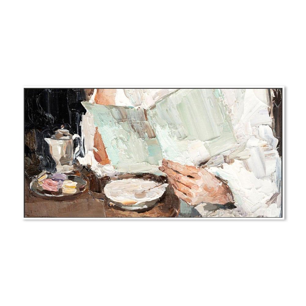 Quiet Time , Hand-painted Canvas