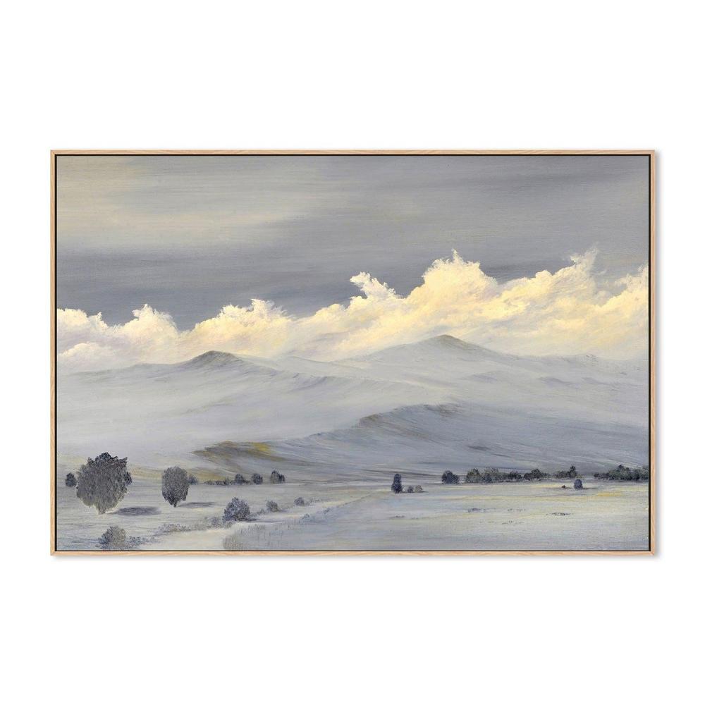 Frosty Morning , Hand-painted Canvas