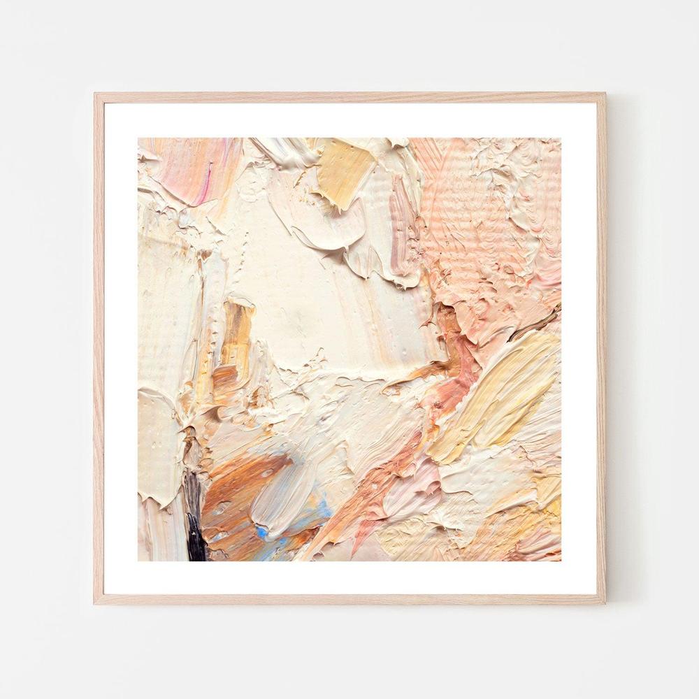 Blushing Nude , Hand-painted Canvas