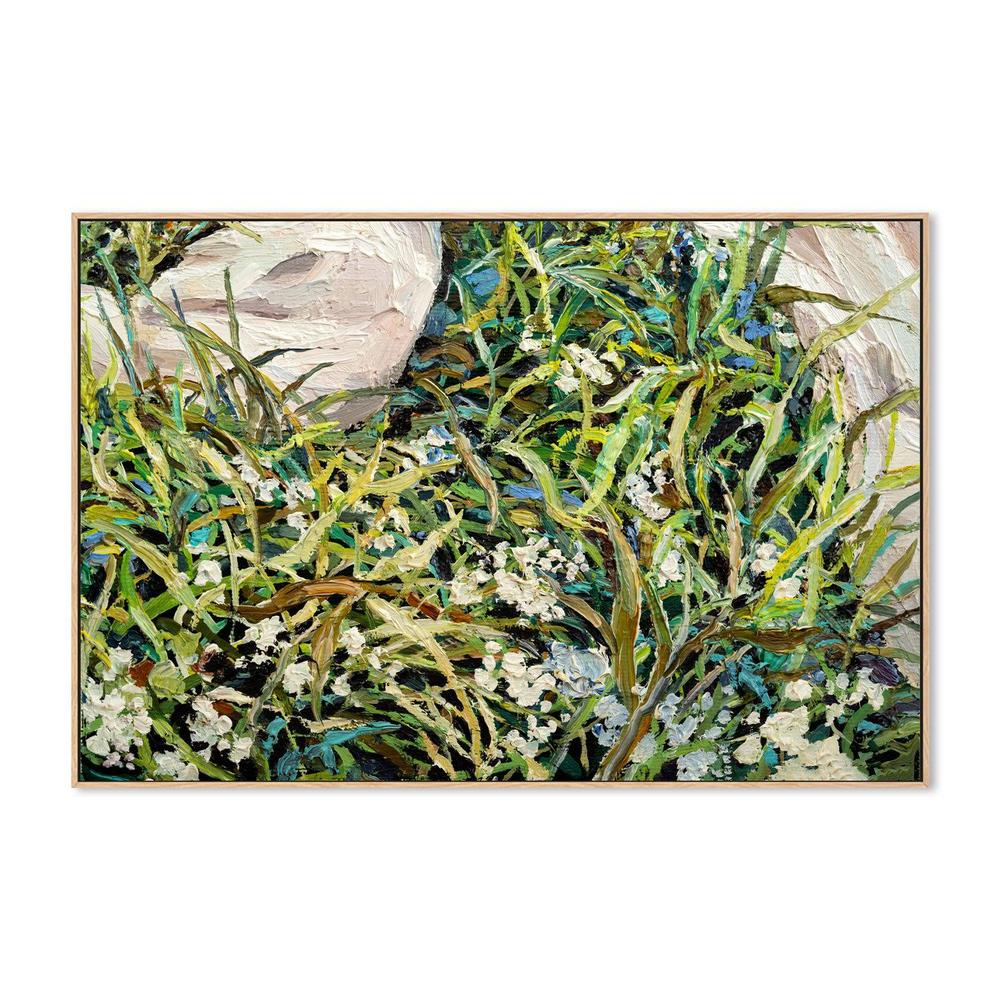 Lay In The Grass , Hand-painted Canvas