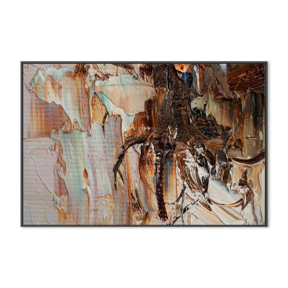 Silk and Cream , Hand-painted Canvas