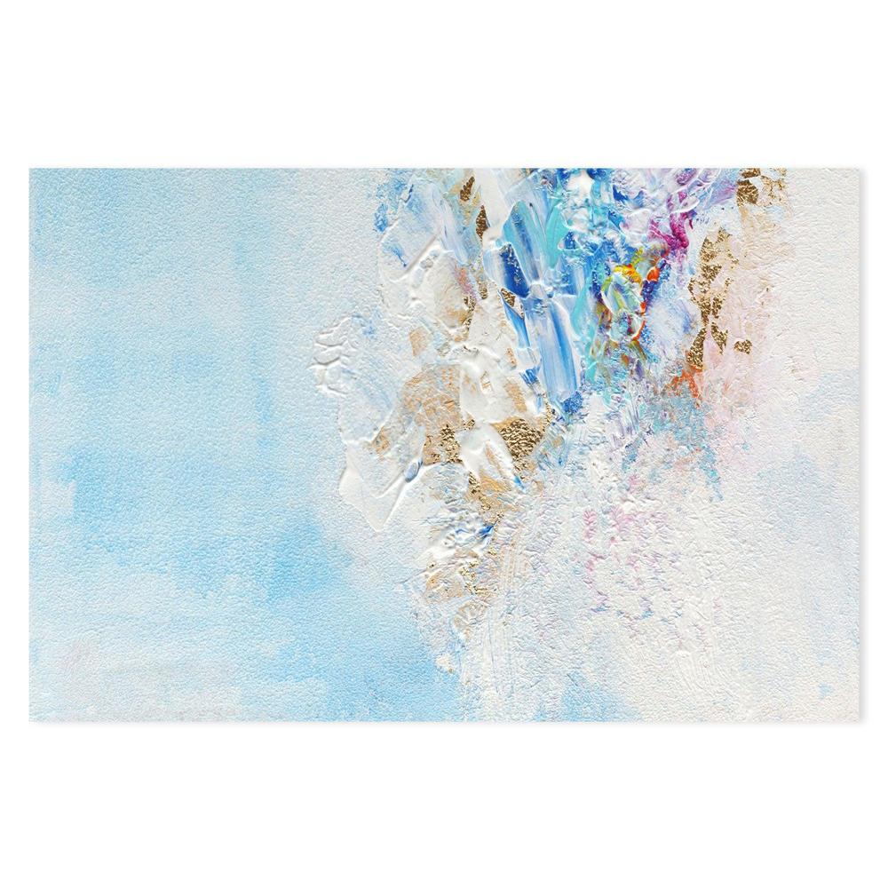 Sky Fall , Hand-painted Canvas