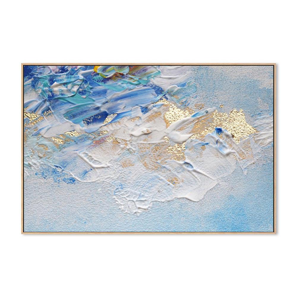 Gold Wave, Style A , Hand-painted Canvas