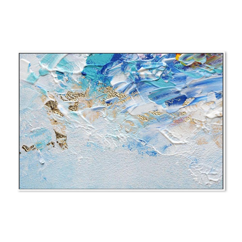 Gold Wave, Style B , Hand-painted Canvas