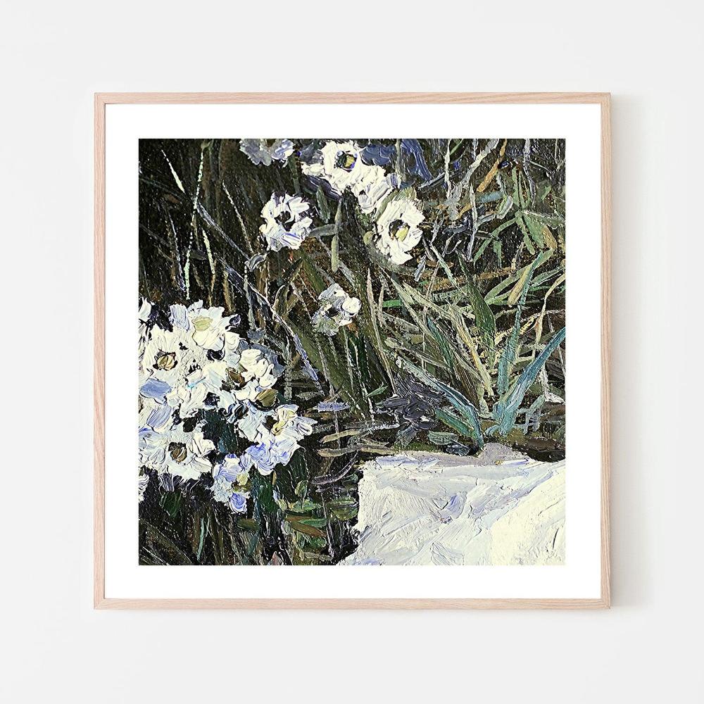 Pick A Daisy , Hand-painted Canvas