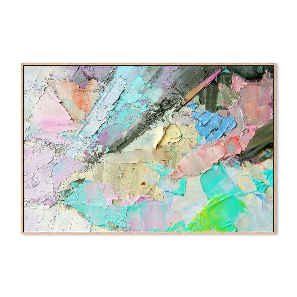 Electric Dreams , Hand-painted Canvas