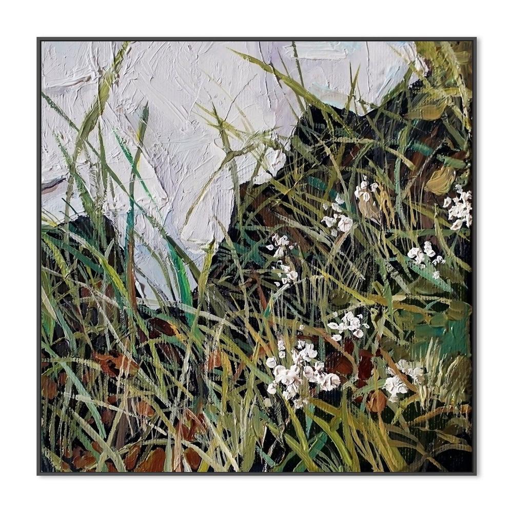 In The Field , Hand-painted Canvas