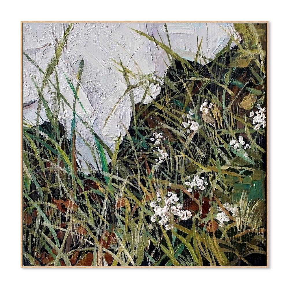 In The Field , Hand-painted Canvas