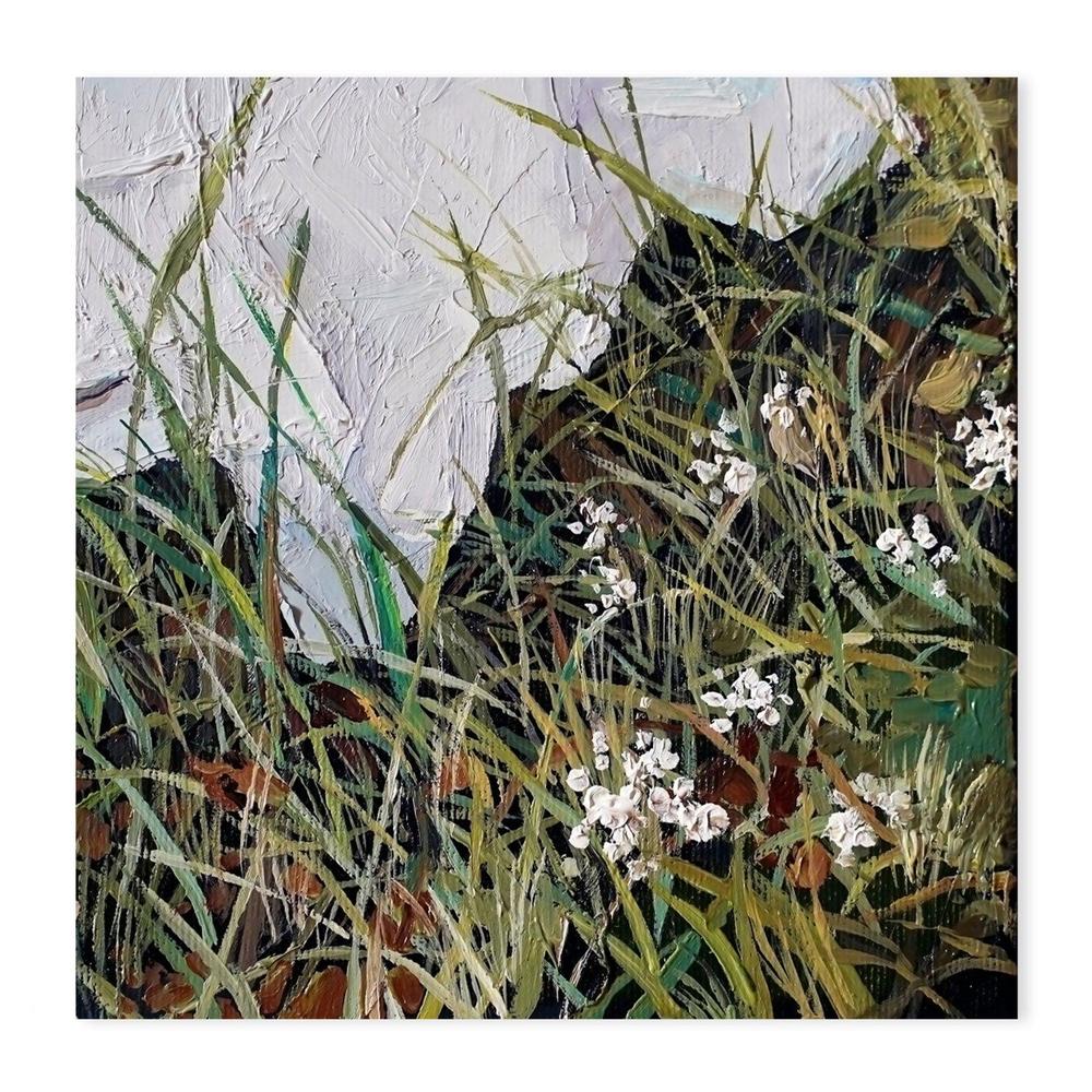 In The Field , Hand-painted Canvas