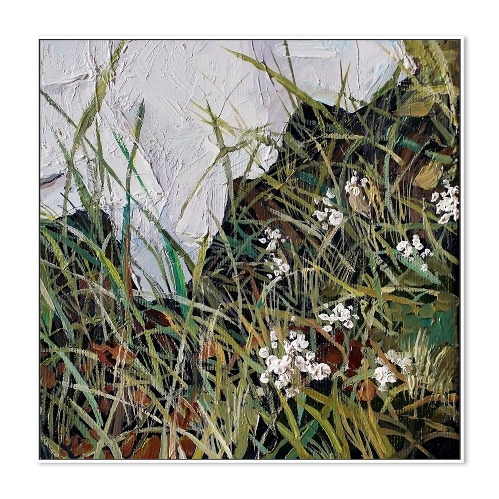 In The Field , Hand-painted Canvas