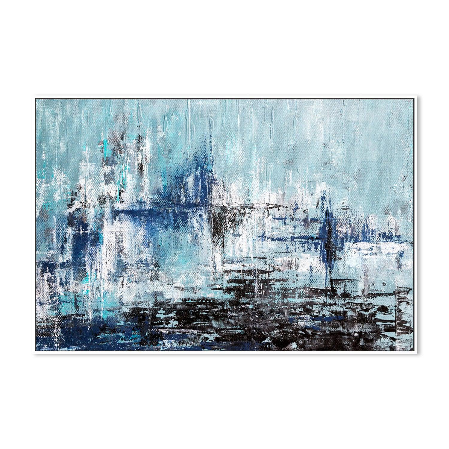 Frozen Time , Hand-painted Canvas