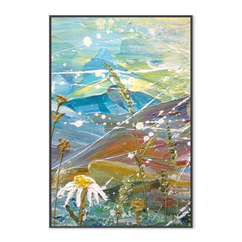 Rolling Hills , Hand-painted Canvas