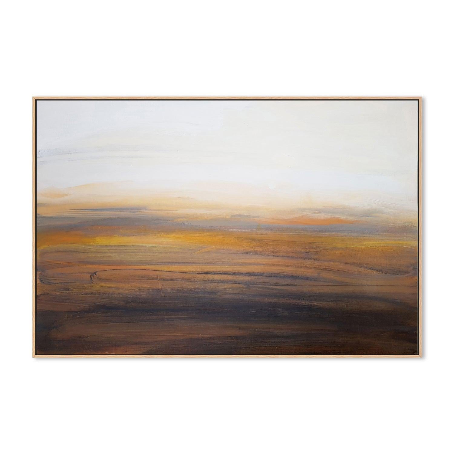 Desert Storm , Hand-painted Canvas