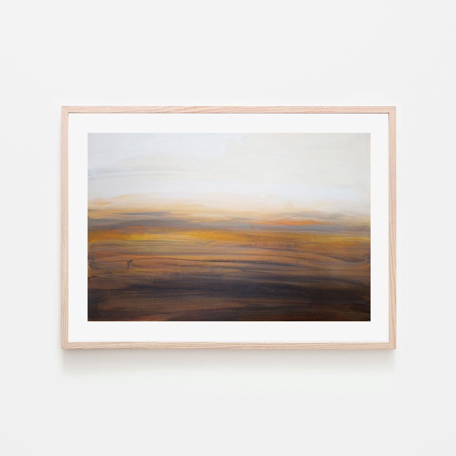 Desert Storm , Hand-painted Canvas