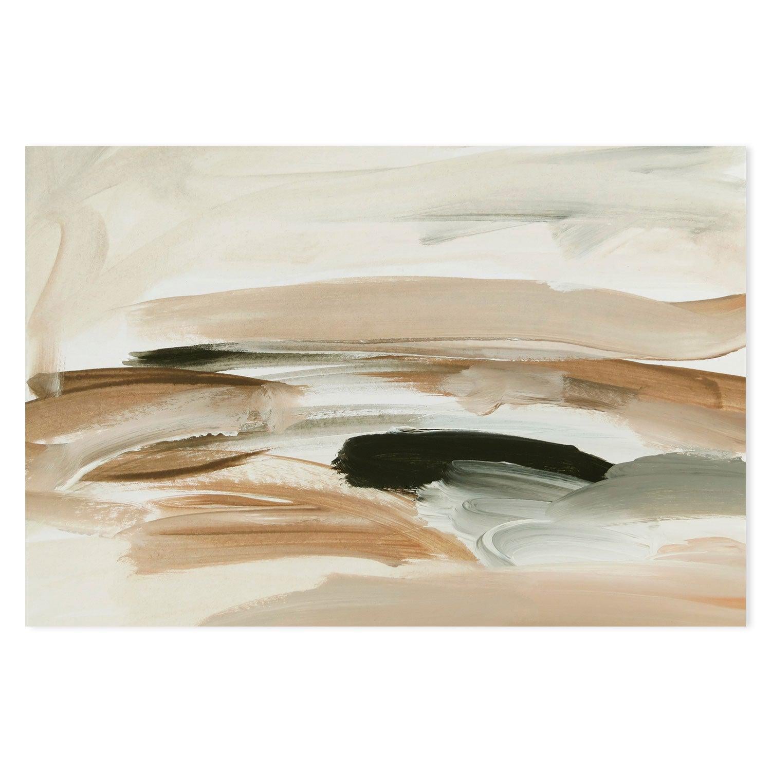 Neutral Attraction , Hand-painted Canvas