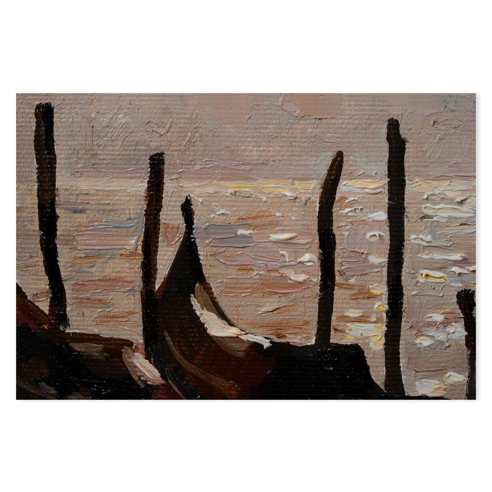 Boat Ride , Hand-painted Canvas