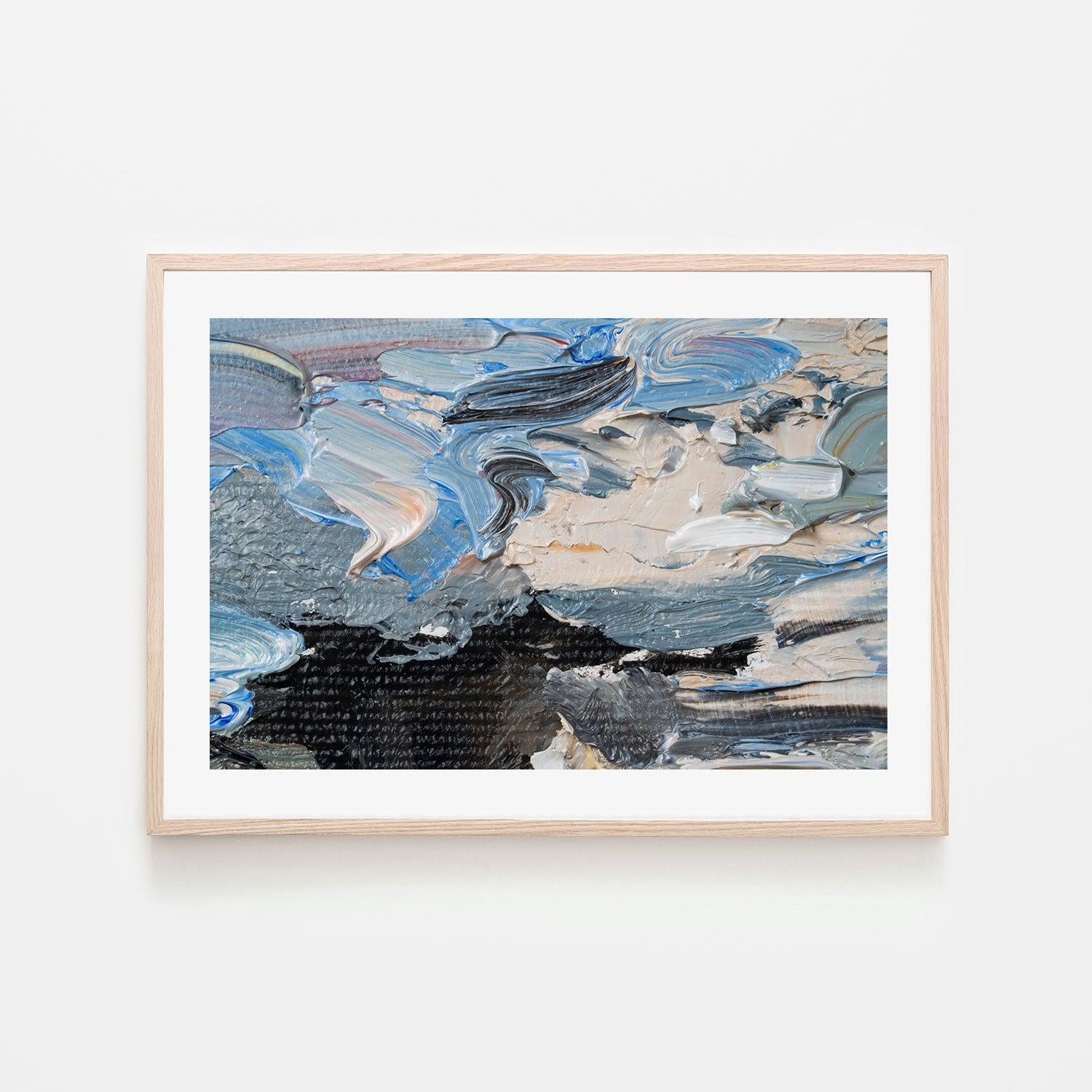 The Blues , Hand-painted Canvas