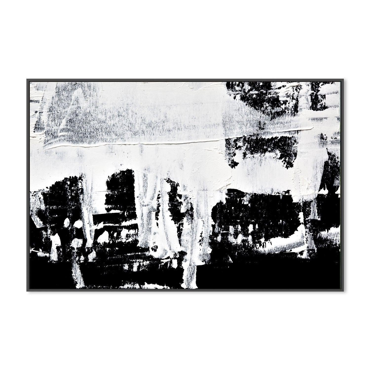 Friction , Hand-painted Canvas