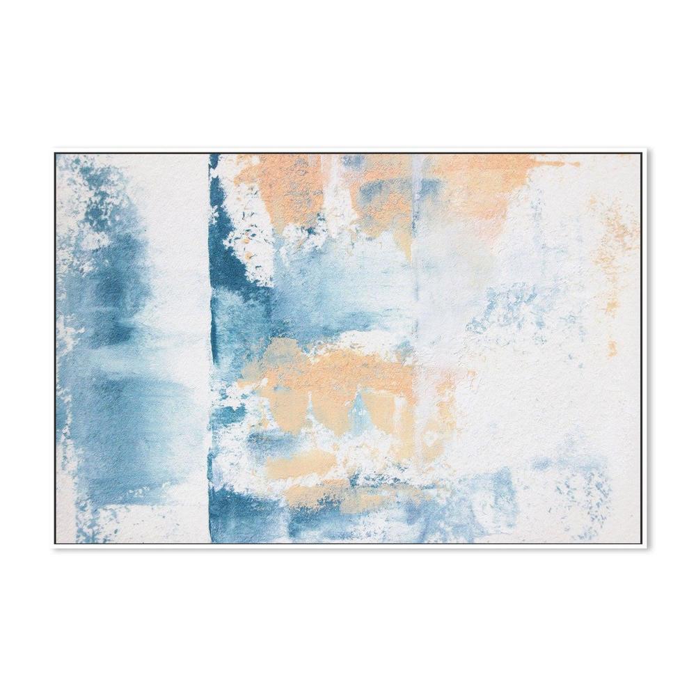 Coastal Foam , Hand-painted Canvas