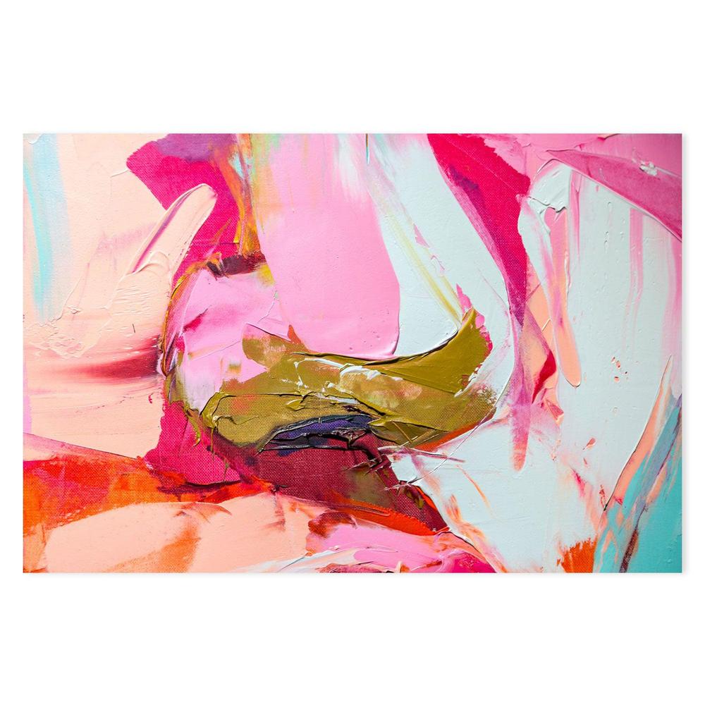 Pink For Days , Hand-painted Canvas