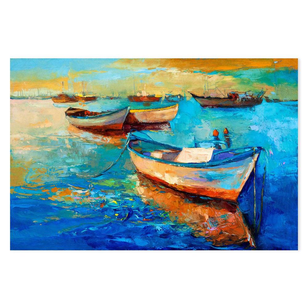 Calm Waters , Hand-painted Canvas