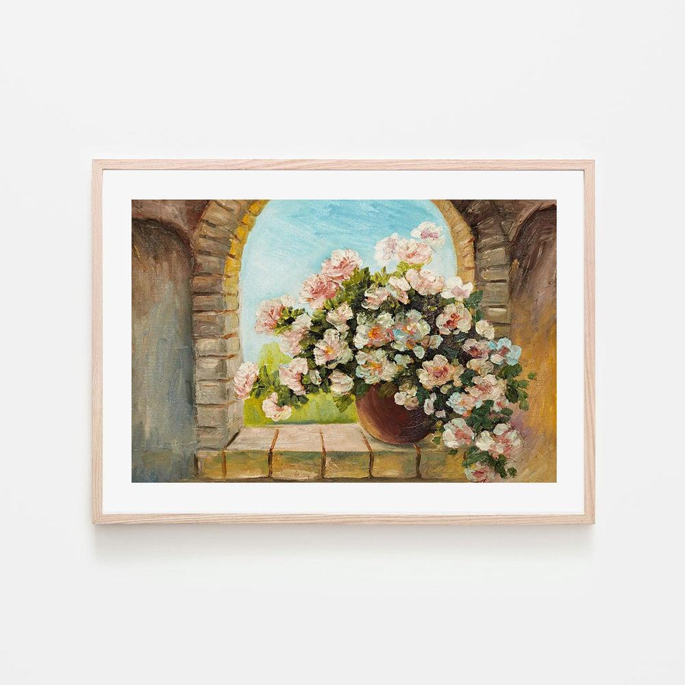 Tranquil Moments , Hand-painted Canvas