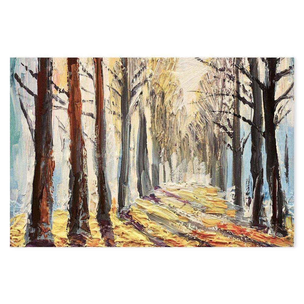 Shadows Forest , Hand-painted Canvas