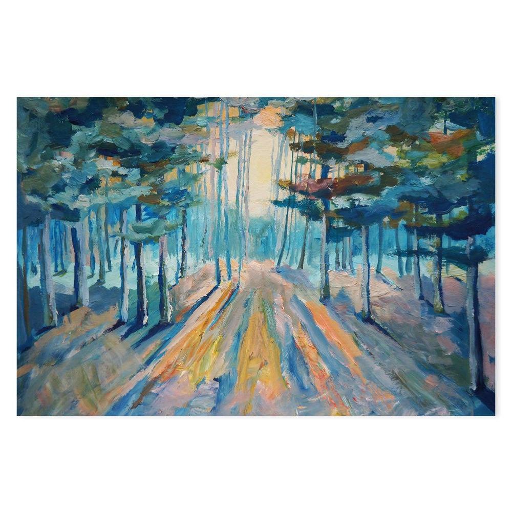 A Clear Path , Hand-painted Canvas