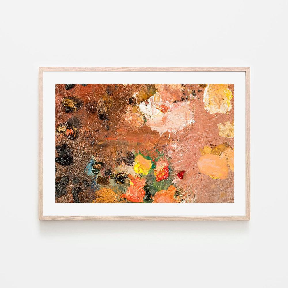Scattered , Hand-painted Canvas