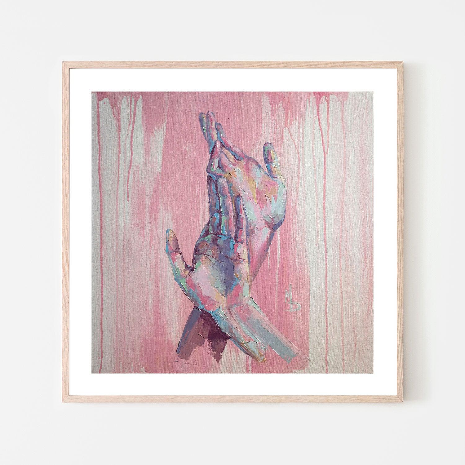 Entertwined , Hand-painted Canvas