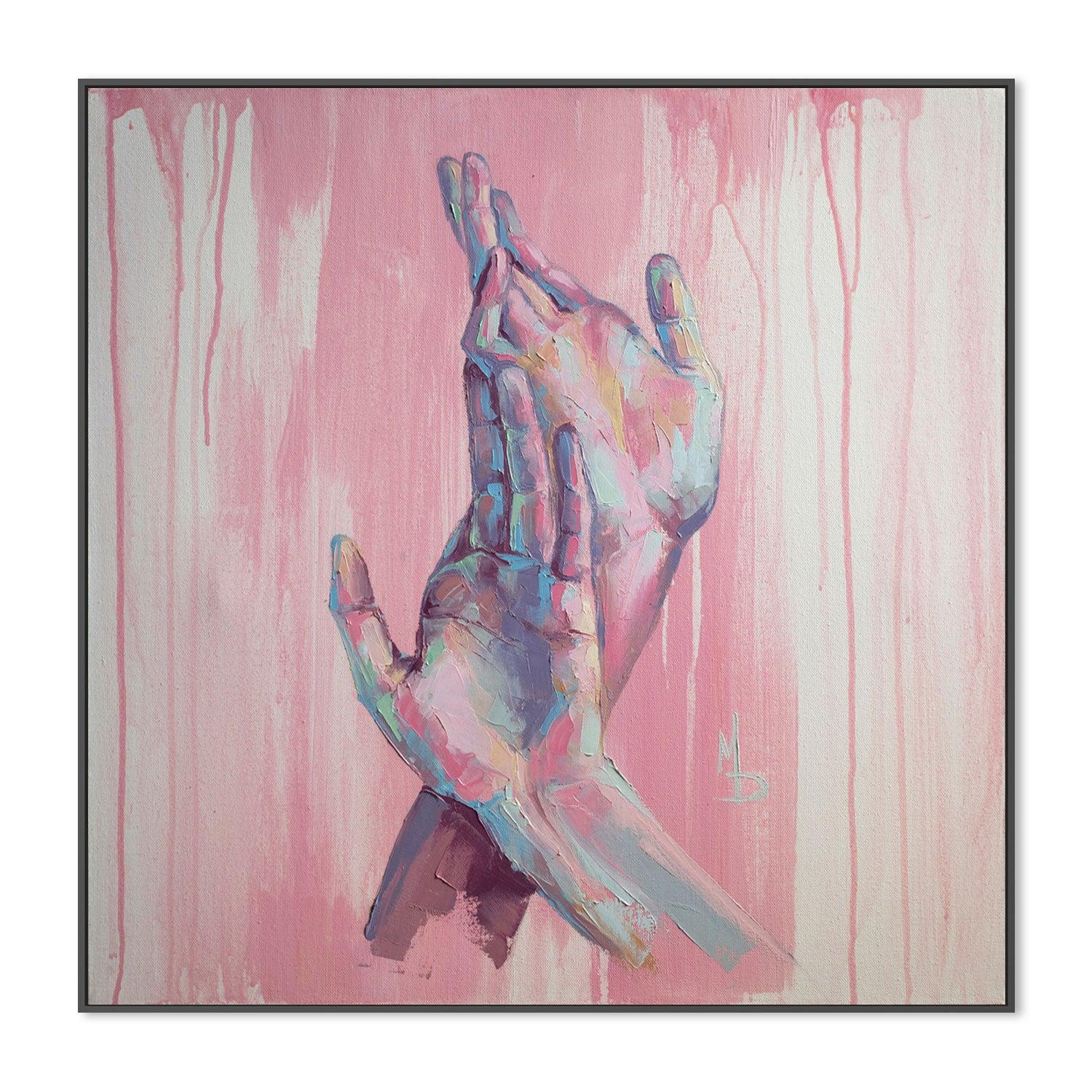 Entertwined , Hand-painted Canvas