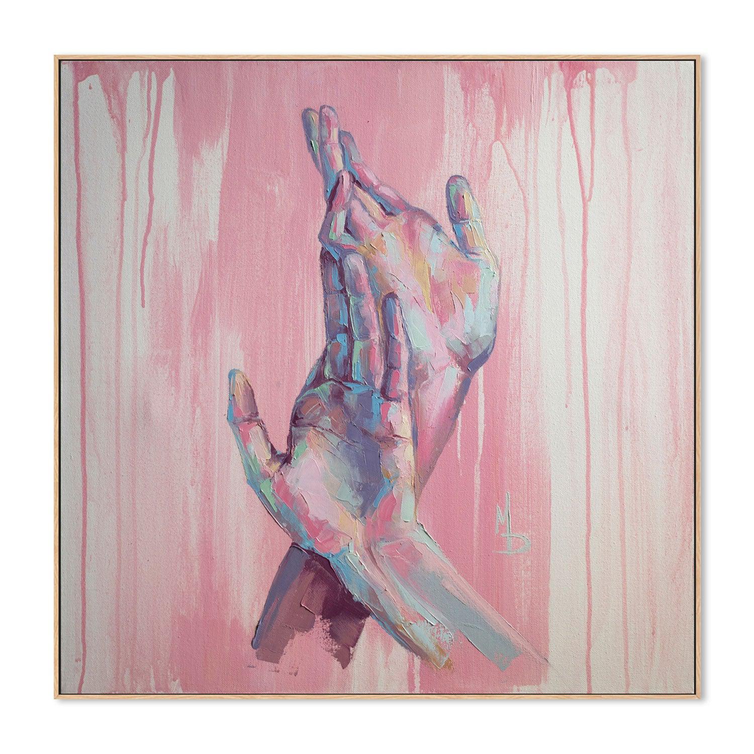 Entertwined , Hand-painted Canvas