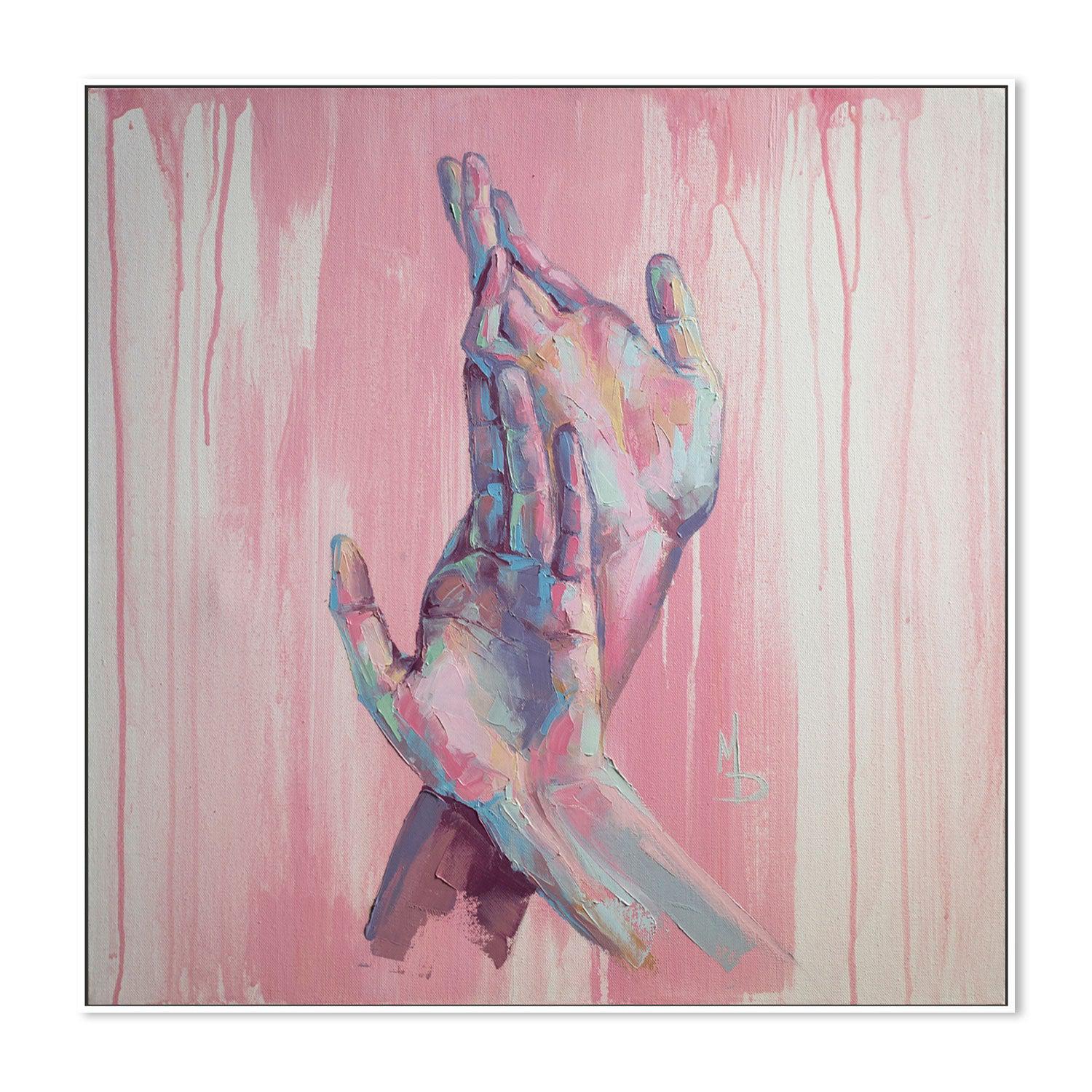 Entertwined , Hand-painted Canvas