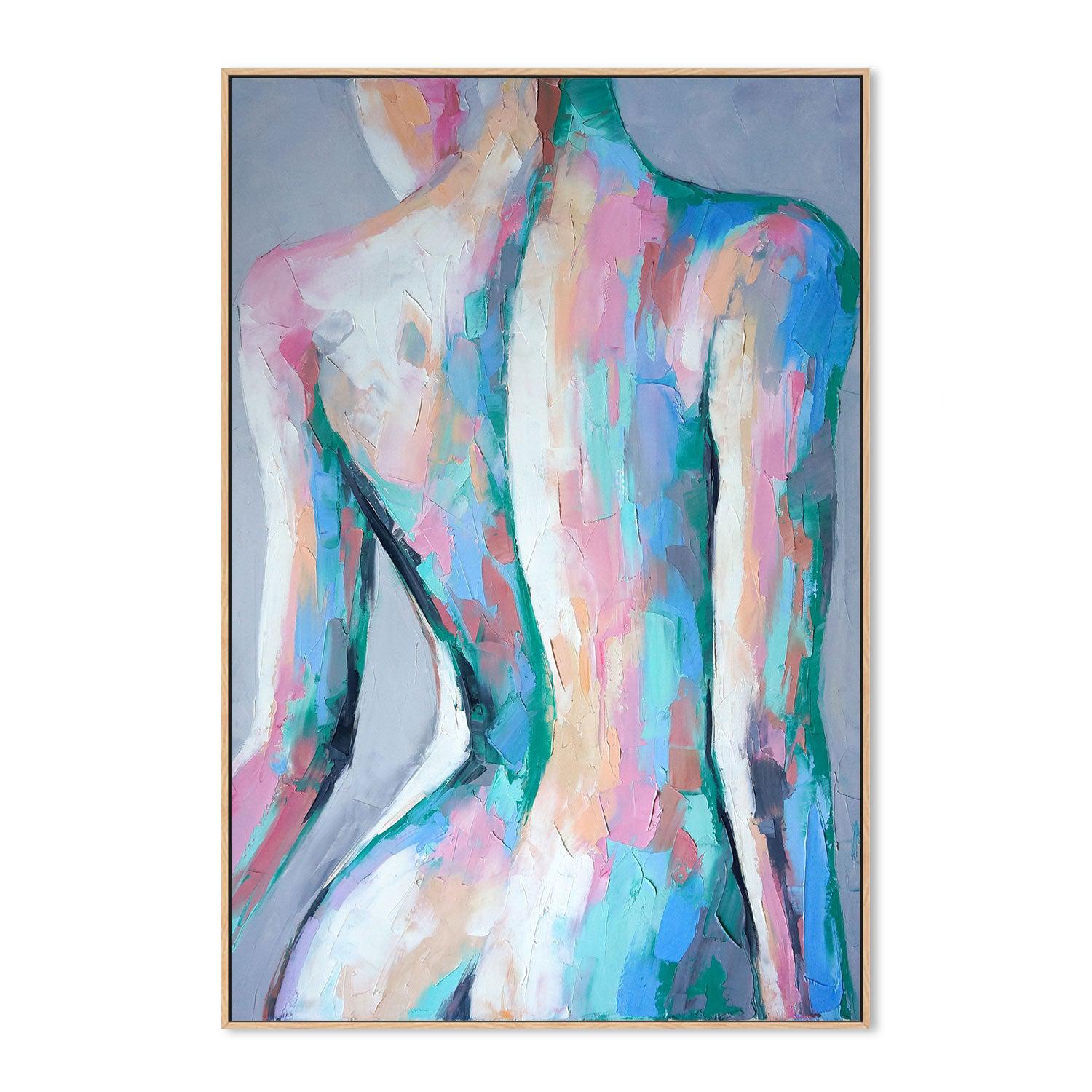 Wild and Free , Hand-painted Canvas