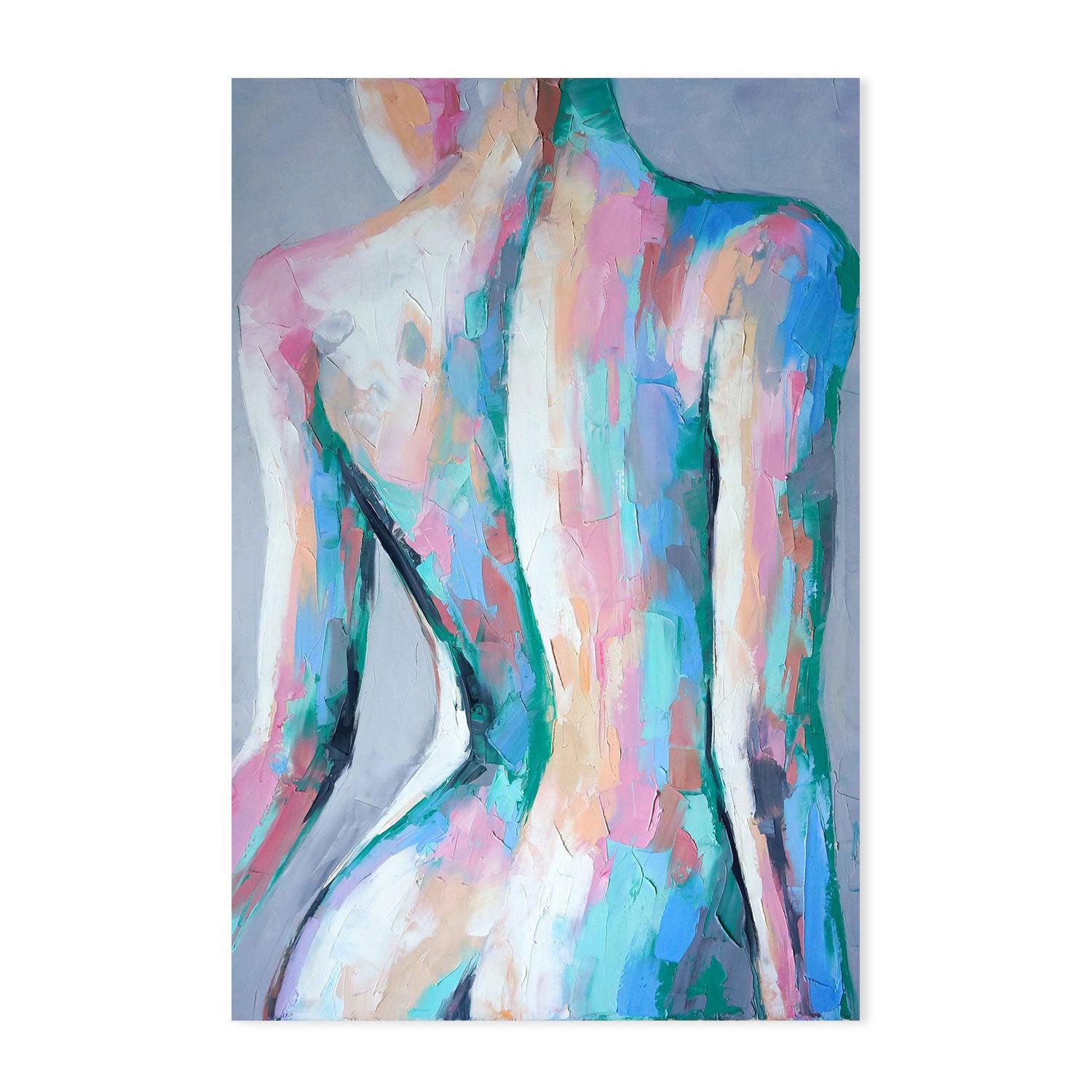 Wild and Free , Hand-painted Canvas