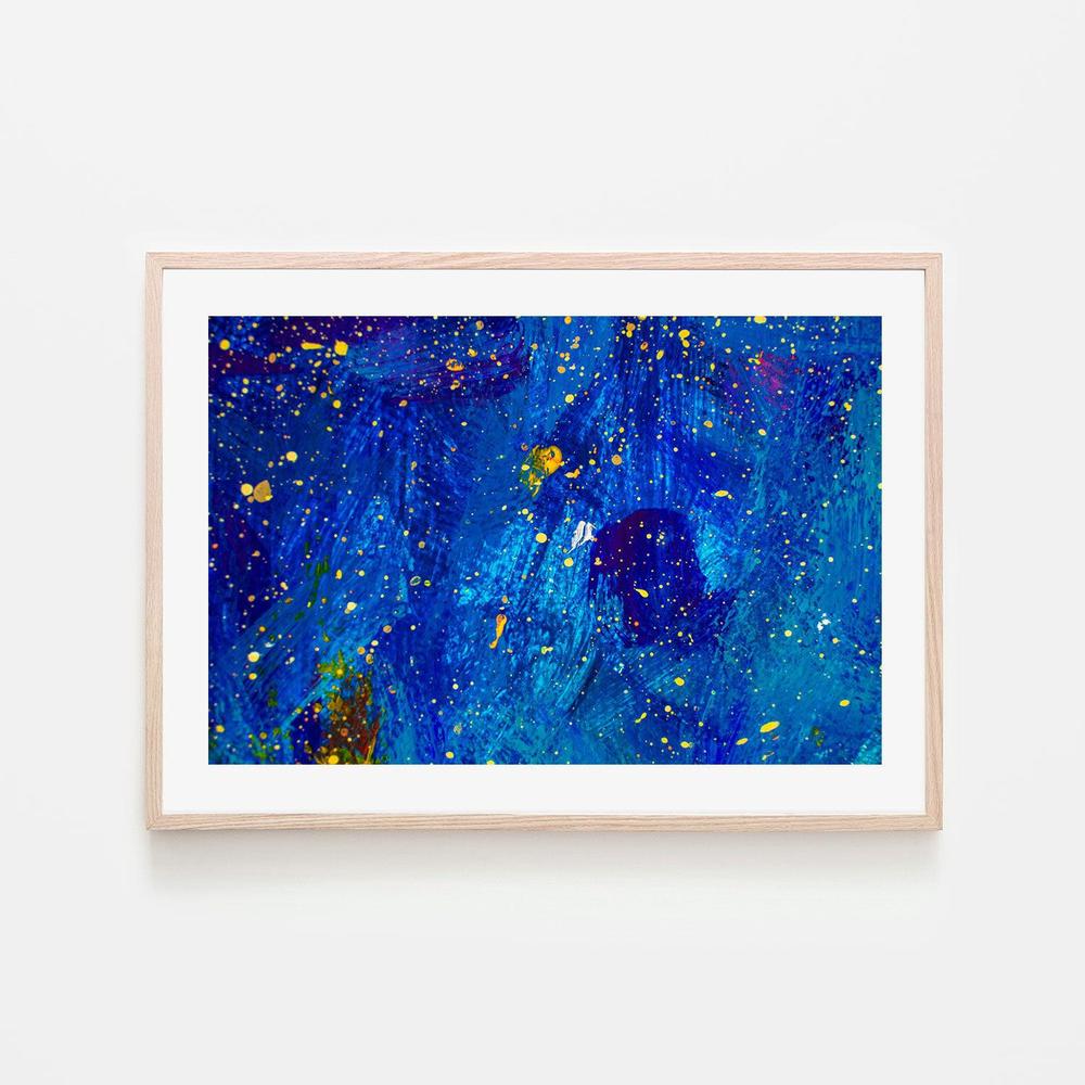 Starry Night , Hand-painted Canvas