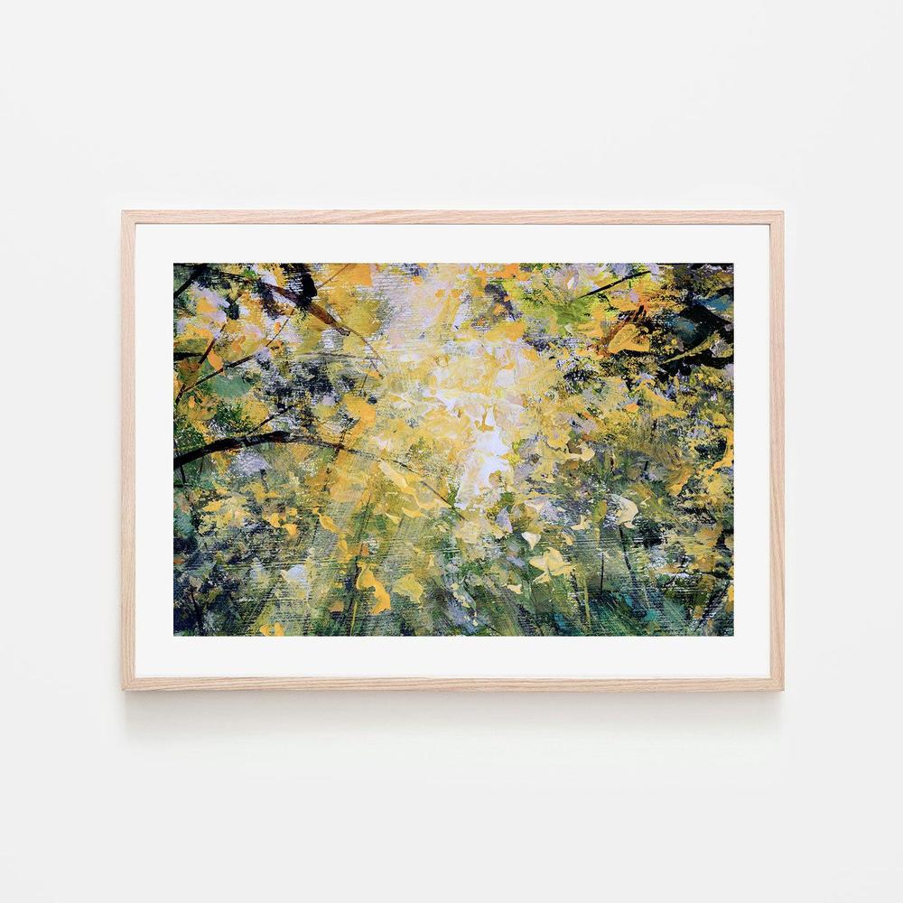 Look Up , Hand-painted Canvas