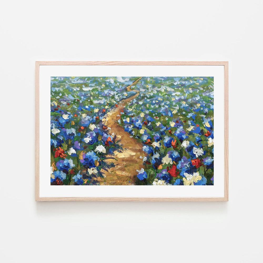 The Journey , Hand-painted Canvas