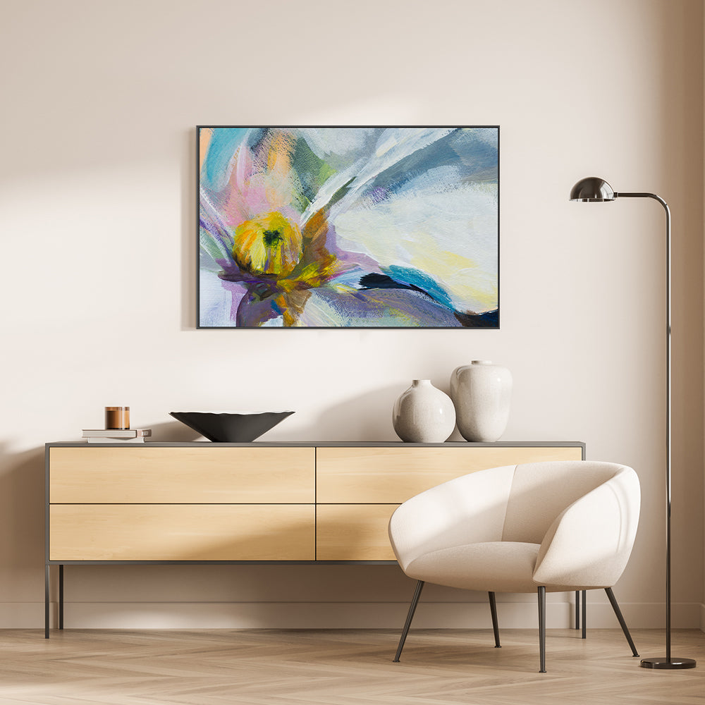 Daisy Centre, Style B , Hand-painted Canvas