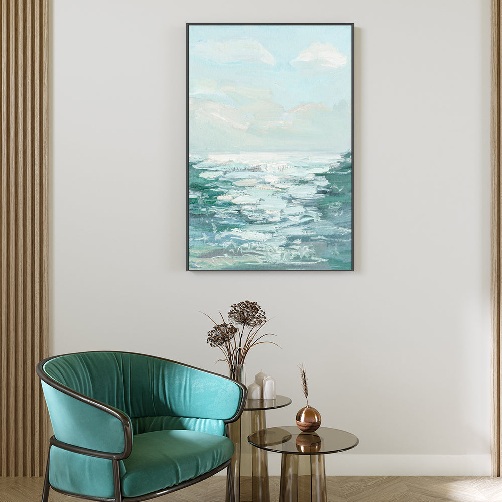 Glistening Water , Hand-painted Canvas